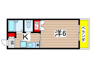 三恵ハイツの物件間取画像